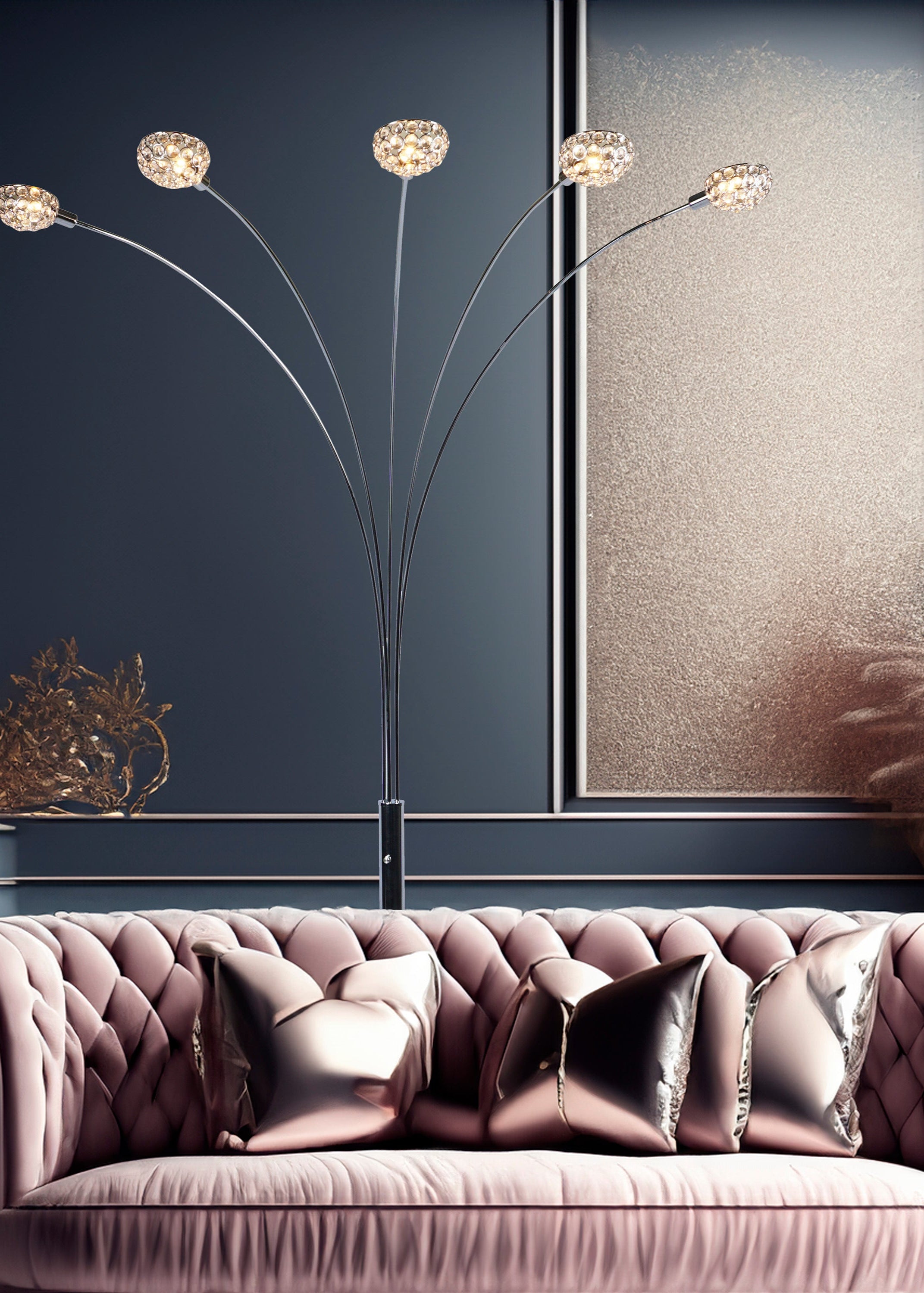 Cresent Floor Lamp
