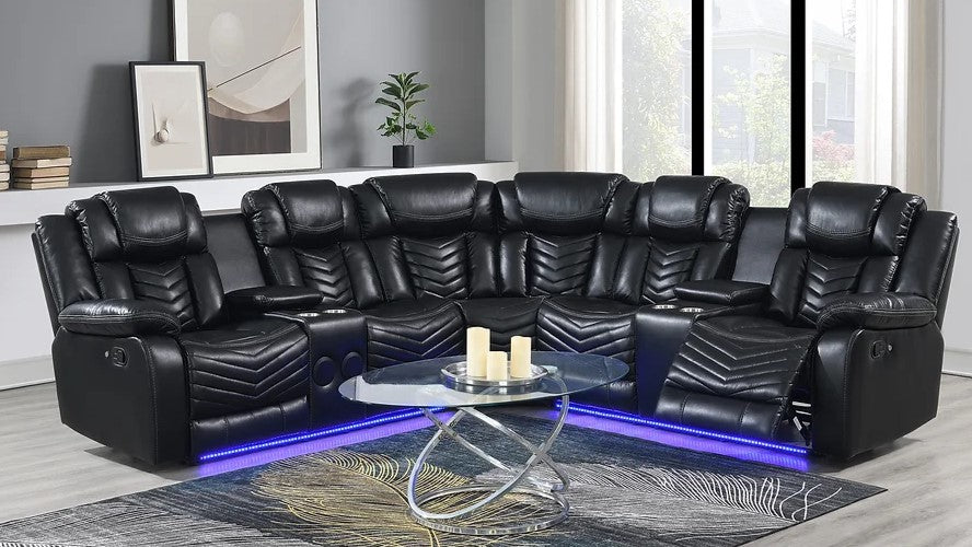 Lucky Charm Reclining Sectional